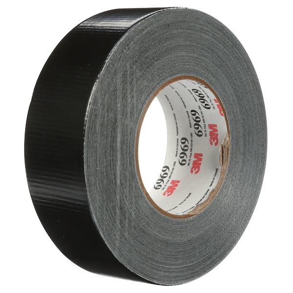 3M Duct Tape, 10.7 Mil, 2"x60 yds., Black, PK24 T9876969B - main